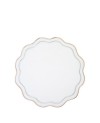 6 Set de Table en Toile Argenté Doré