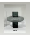 Vase Gris Fumé XL