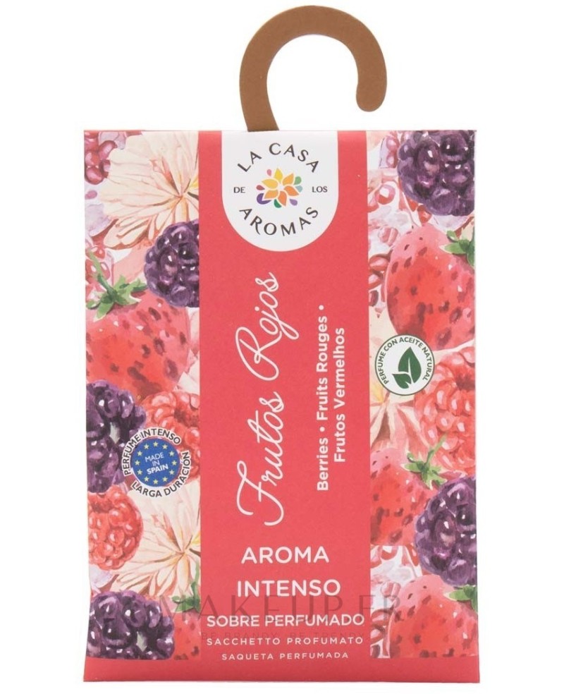Sachet Parfumé pour placard Fruits Rouges