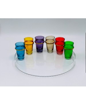  Plateau Rond en Acrylique - 30cm