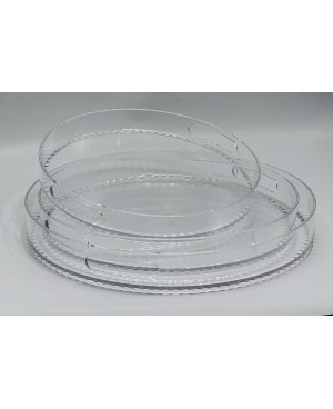 Plateau Rond en Acrylique - 30cm