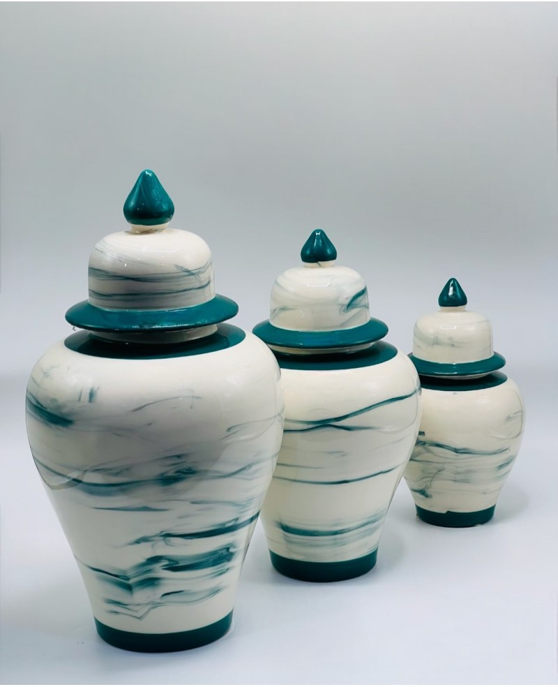 Vase 3 pièces Vert