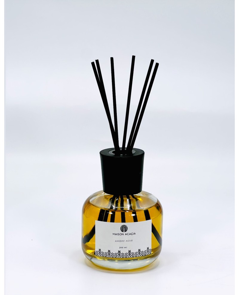 Diffuseur de Parfum 200ml - Ambre Noir