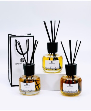 Diffuseur de Parfum 200ml - Ambre Noir