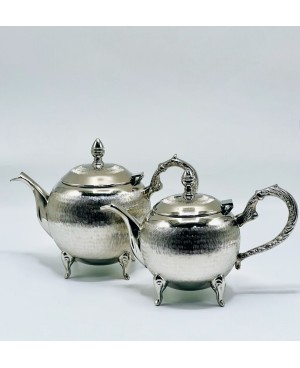  Théière Argenté Griffe MM