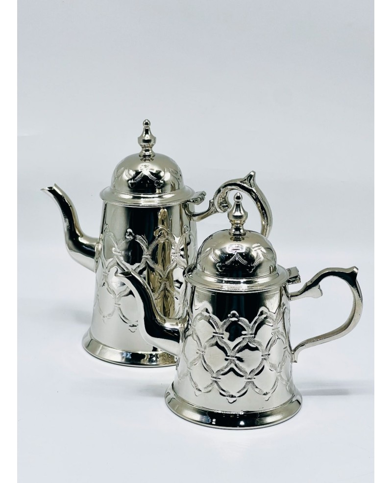 Théière Argentée GM Pot à Lait