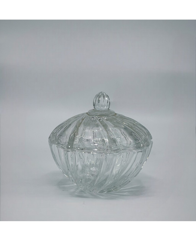 Sucrier / bonbonnière en verre