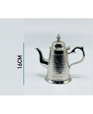 Théière Argentée Martelée Pot à Lait MM