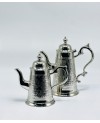 Théière Argentée Martelée Pot à Lait MM