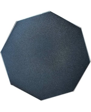 Cendrier Diamant en Crystal Grisé XL - 23cm