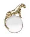 Boule en Cristal décorative avec Tigre