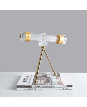 Télescope Décoratif en Crystal sur pied - PM