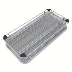 Porte capsule du café noir en acier inox 37.5x17.5x5.5cm