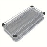 Porte capsule du café noir en acier inox 37.5x17.5x5.5cm