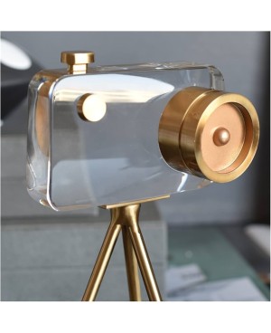 Caméra Décorative en Cristal sur pied - GM