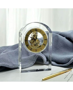  Horloge Décorative en Cristal - 15cm