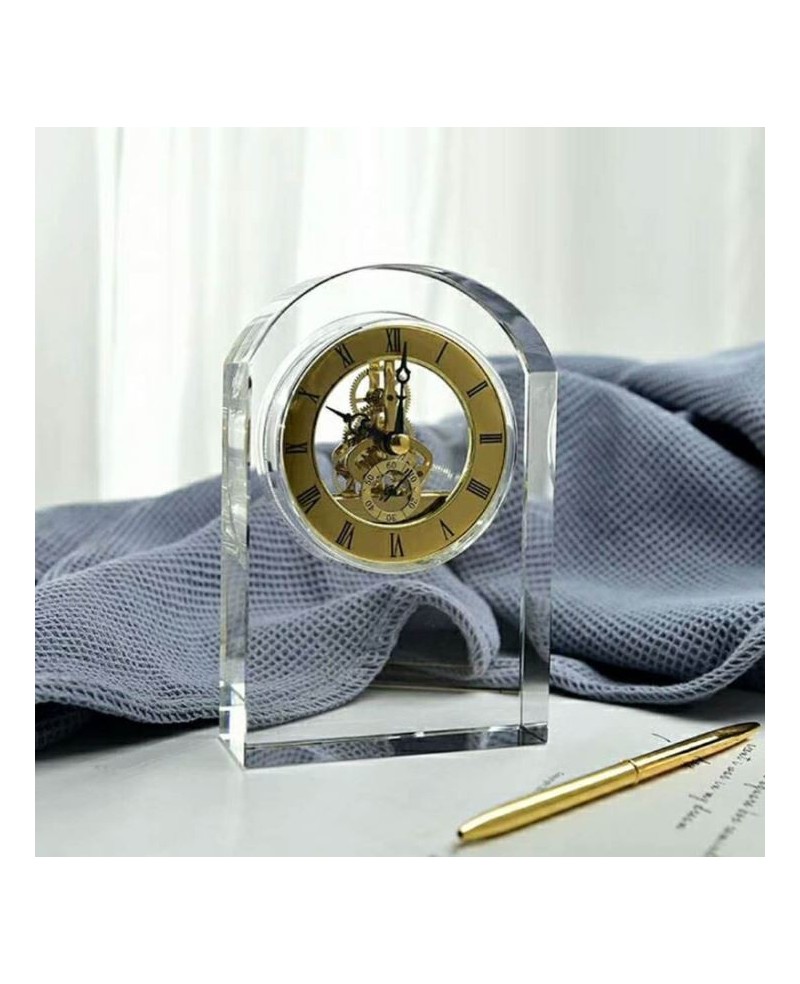 Horloge Décorative en Cristal - 15cm