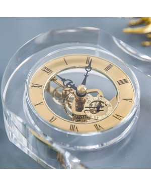 Horloge Décorative en Cristal - 15cm