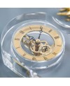 Horloge Décorative en Cristal - 15cm