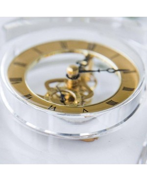 Horloge Décorative en Cristal - 15cm