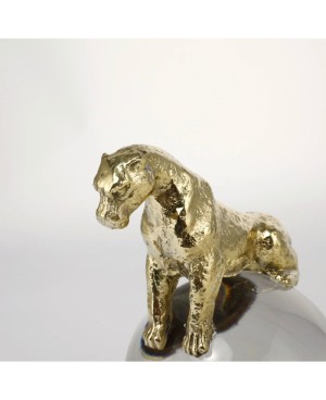 Boule en Cristal décorative avec Tigre