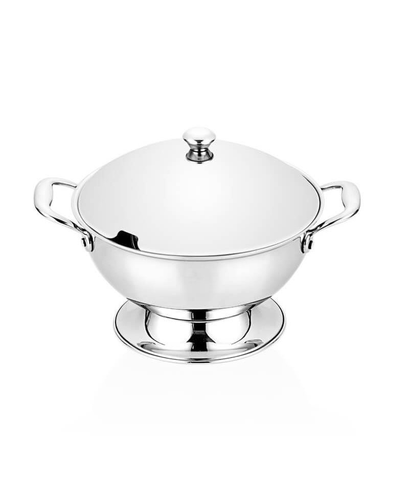 Soupière en Inox Chic 18x9cm