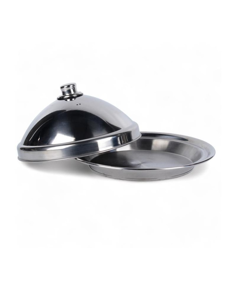 Tajine en Inox avec Couvercle - 38cm