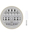 Plat à Cake Rond 32cm avec Pelle - PALAZZO