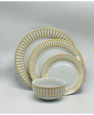 Service de Table 24 pcs - Yellow