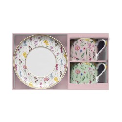 Coffret de 2 Tasses à Thé MEADOW FLOWERS