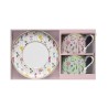Coffret de 2 Tasses à Thé MEADOW FLOWERS