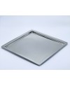 Plateau Carré en Inox - 36x36cm