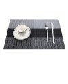 6 Set de Table Gris Foncé - 45x30cm