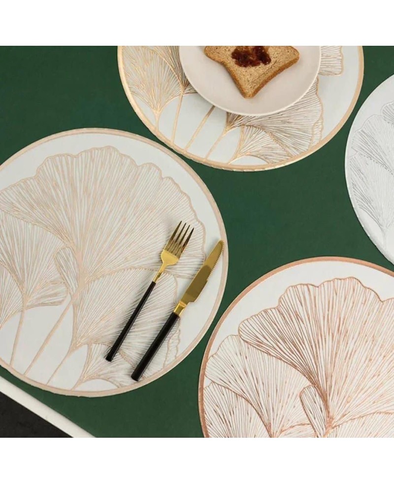 6 Set de Table Doré - 38cm