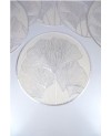 6 Set de Table Argenté - 38cm