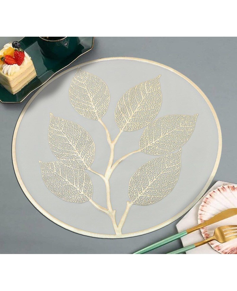 6 Set de Table Doré - 38cm