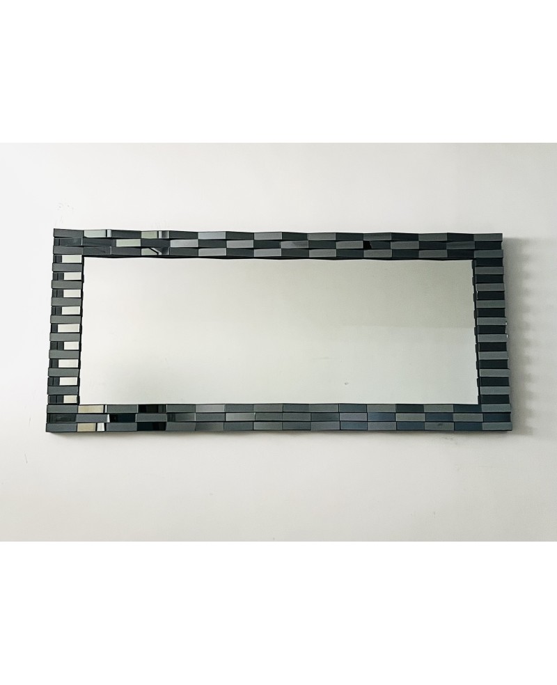 Miroir décoratif zigzag - 156x69cm