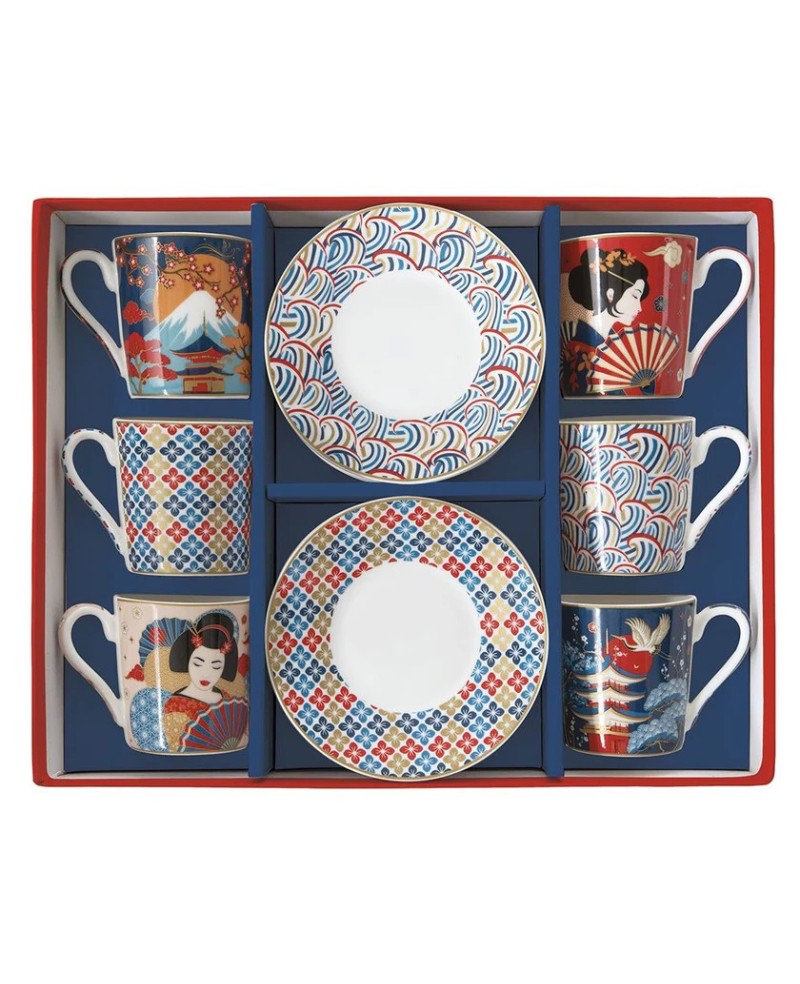 Coffret de 6 Tasses à Café TOKYO