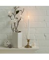 Pack de 10 Bougies Blanche - H25cm