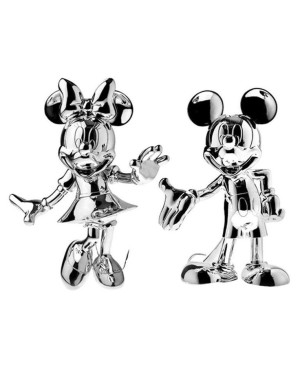 Statut Mickey Mouse Argenté - 30cm