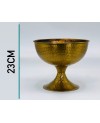 Vase Bronze Artisanal - H 23cm