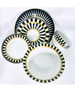  Service de Table 25pcs - HARLEQUIN