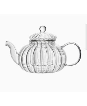 Théière en Verre avec Filtre en Verre - 1.2L