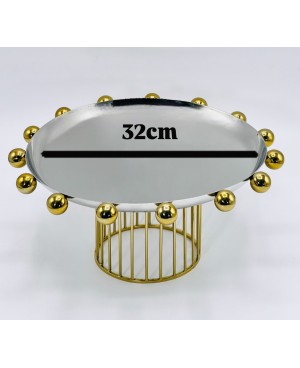 Support de Présentation Rond en Inox