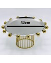 Support de Présentation Rond en Inox
