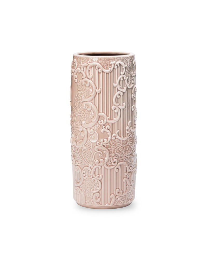 Vase Dentelle Rose - GM
