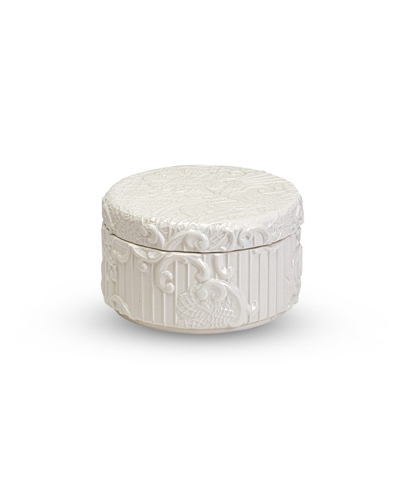 Bonbonnière Dentelle Blanche - PM