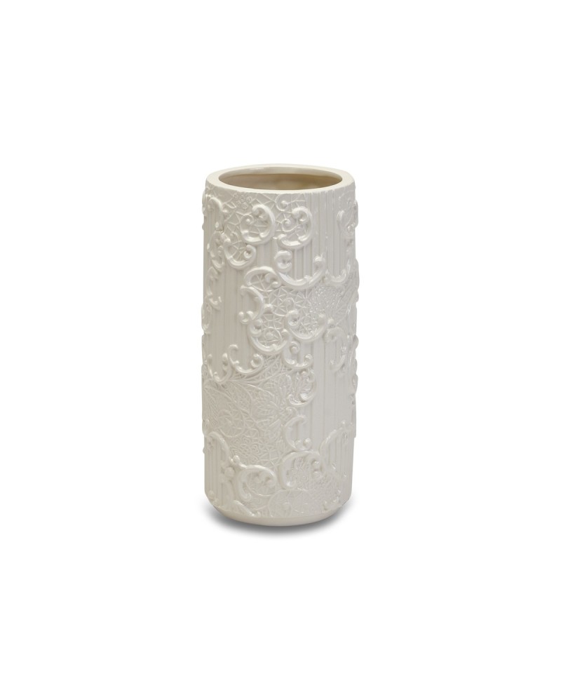 Vase Dentelle Blanche - MM