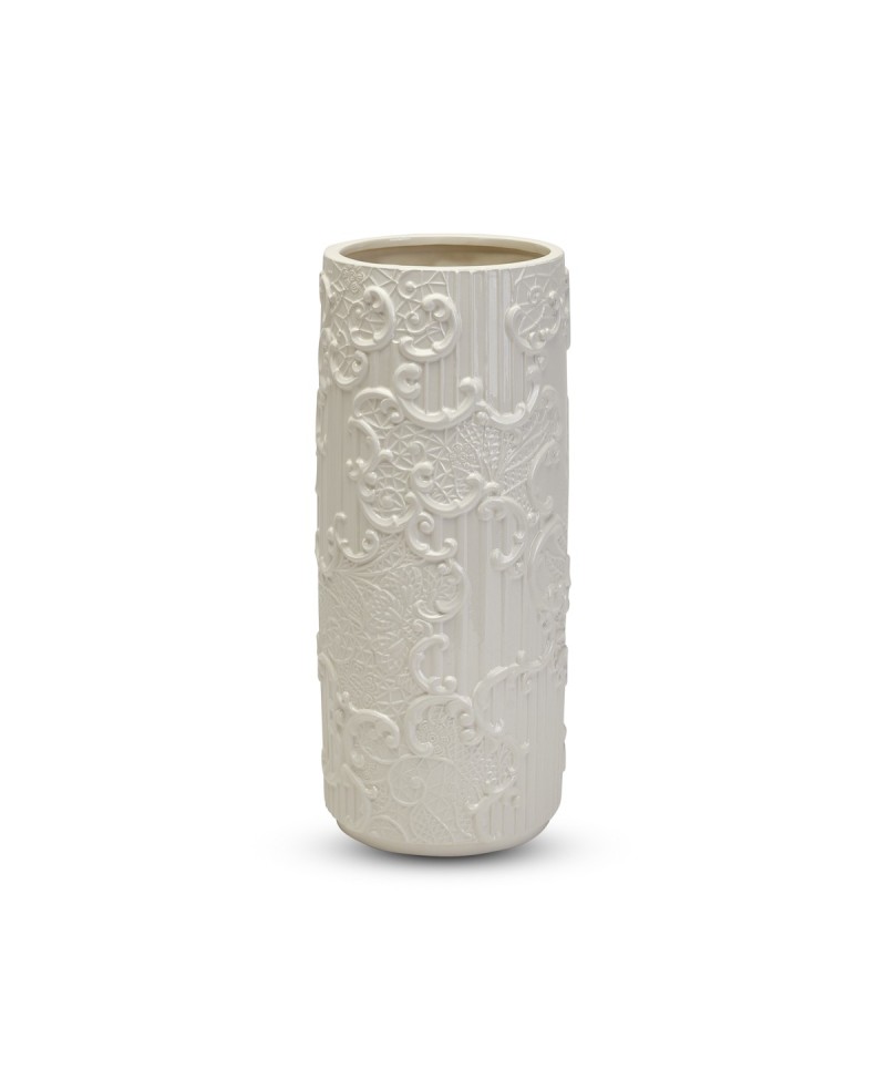 Vase Dentelle Blanche - GM