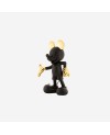 Statut Mickey Mouse Noir et Doré - 30cm